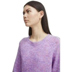 Dames-T-shirt Ichi Daisie 15 Dames-T-shirt Ichi Daisie -Moss Kopenhagen-winkel ichi 20119060 1538171 lavender melange 6