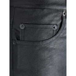 Damesbroek In Imitatieleer Met Hoge Taille Jack & Jones Berlin -Moss Kopenhagen-winkel jack jones 12215327 3962692 5