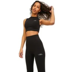 Vrouwen Naadloze Crop Top Jack & Jones Charlotte Athl -Moss Kopenhagen-winkel jack jones 12219893 4027812 6