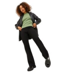 Flared Broek Slank Dames Jack & Jones Mynte -Moss Kopenhagen-winkel jack jones 12224631 4094785 3