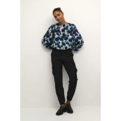 Cargo Broek Voor Dames KAFFE Emma -Moss Kopenhagen-winkel kaffe 10507859 100121 03