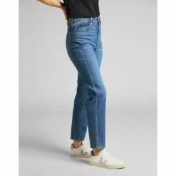 Damesjeans Lee Carol In Worn Iris -Moss Kopenhagen-winkel l30umwqw 3