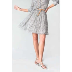 Plooirok Voor Dames Le Temps Des Cerises Absinth -Moss Kopenhagen-winkel le temps des cerises fabsinth0000000 0432 1