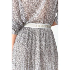 Plooirok Voor Dames Le Temps Des Cerises Absinth -Moss Kopenhagen-winkel le temps des cerises fabsinth0000000 0432 3