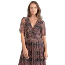 Lange Damesjurk Le Temps Des Cerises Amiel -Moss Kopenhagen-winkel le temps des cerises famiel0000000mc 4107 4