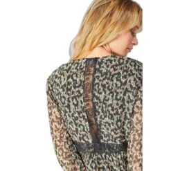 Dames Jurk Le Temps Des Cerises Reve 15 Dames Jurk Le Temps Des Cerises Reve -Moss Kopenhagen-winkel le temps des cerises freve00000000ml 9444 green leo 2