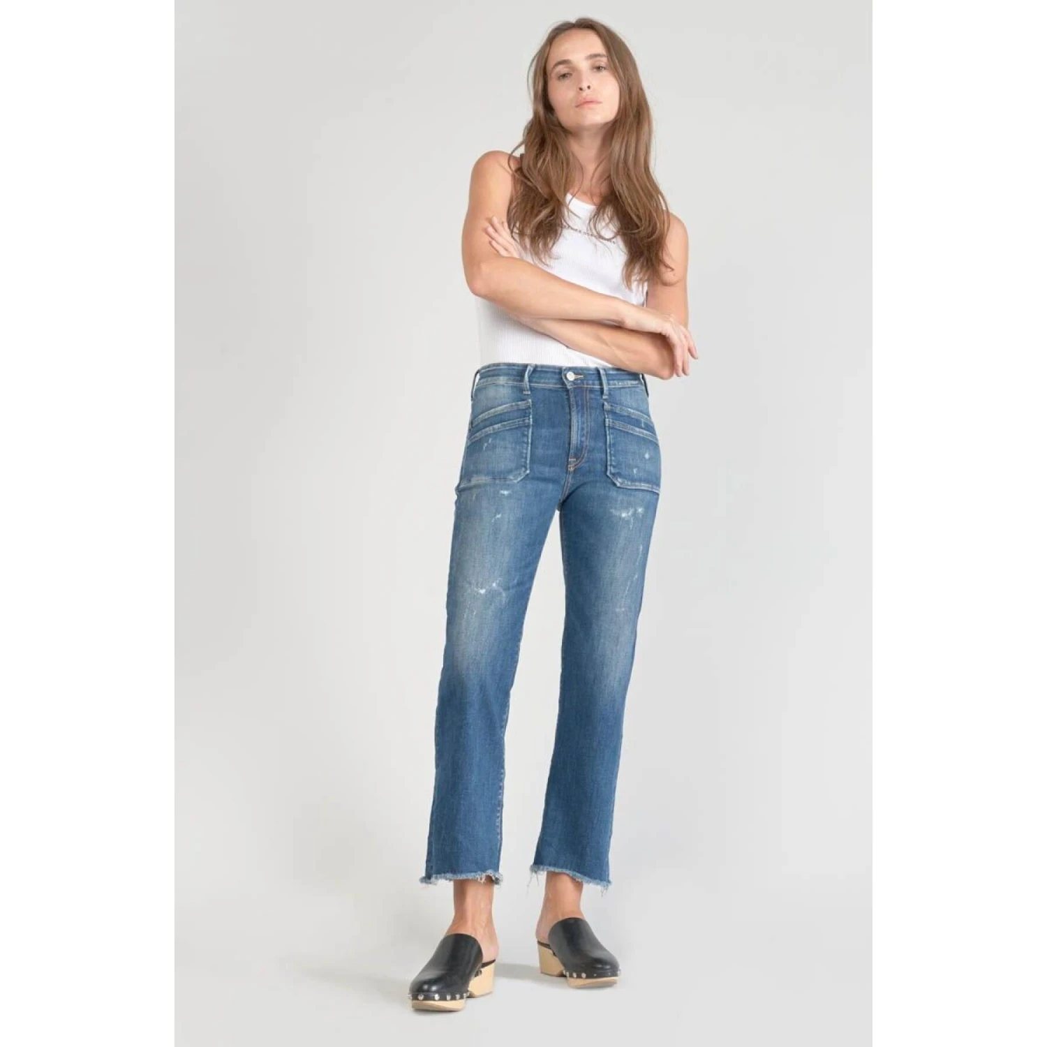 Jeans Vrouw Le Temps Des Cerises Pricilia 6 Jeans Vrouw Le Temps Des Cerises Pricilia - Afbeelding 4