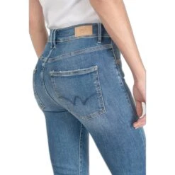 Jeans Hoge Taille Vrouw Le Temps Des Cerises Pulp 24c Vasic -Moss Kopenhagen-winkel le temps des cerises jfpulp24w6005 3001 2