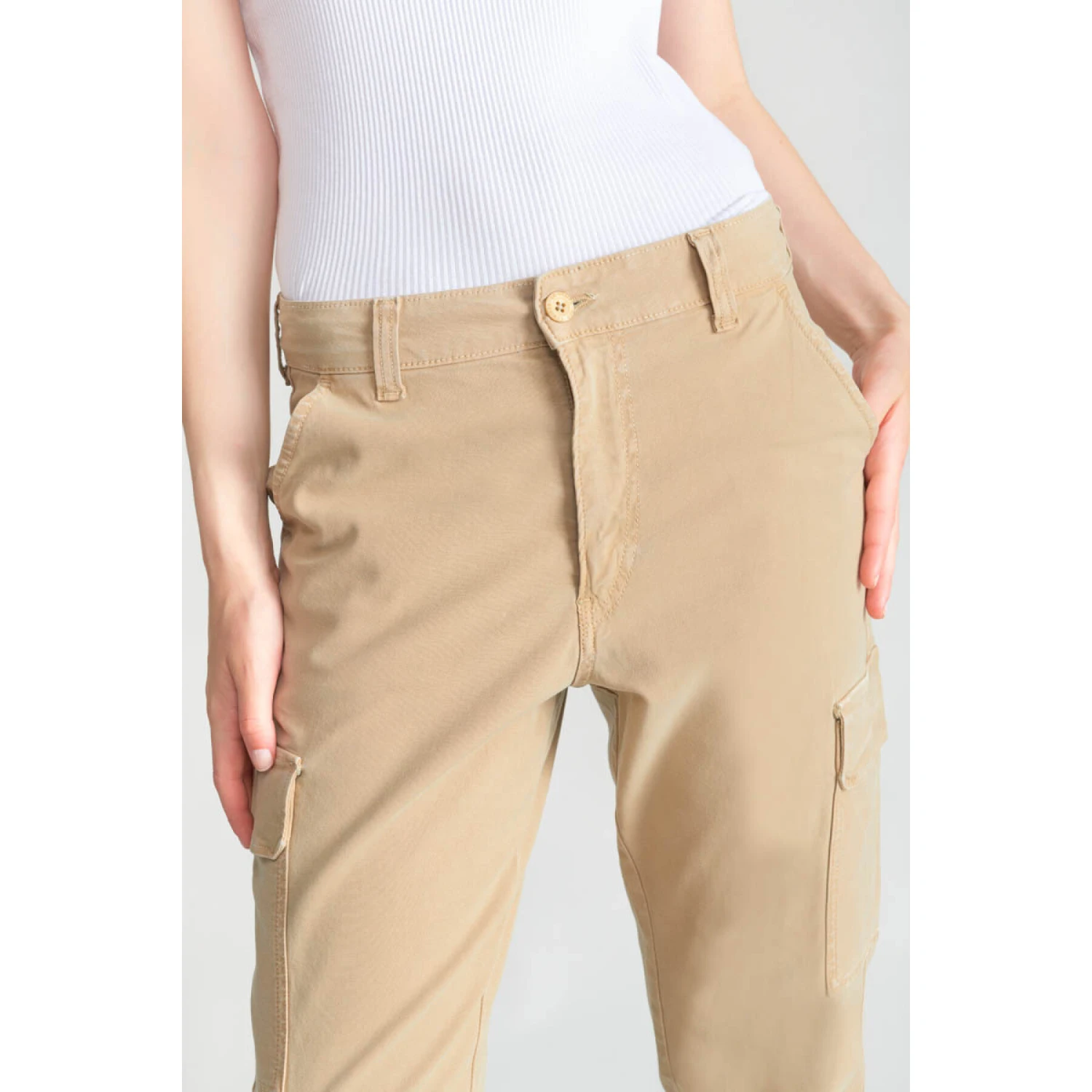 Cargo Broek Voor Dames Le Temps Des Cerises Castellas 6 Cargo Broek Voor Dames Le Temps Des Cerises Castellas - Afbeelding 4