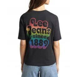 Dames-T-shirt Lee Pride -Moss Kopenhagen-winkel lee 112140112 noir 2
