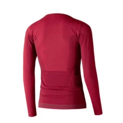 Dames-T-shirt Met Lange Mouwen En Ronde Hals Lenz Merino 6.0 5 Dames-T-shirt Met Lange Mouwen En Ronde Hals Lenz Merino 6.0 -Moss Kopenhagen-winkel lenz 243 32 dunkelrot 2