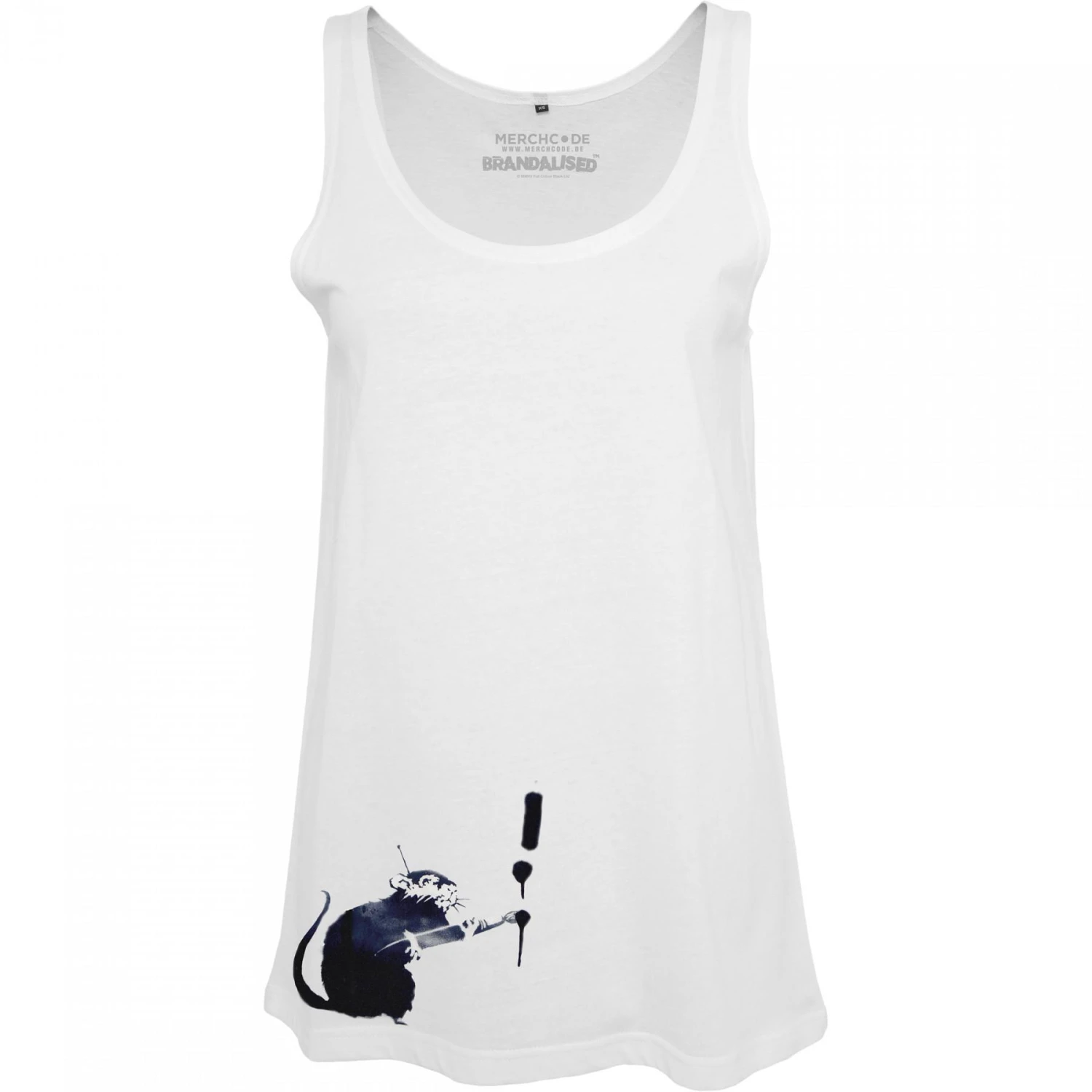 URBAN CLASSICS Woman's Urban Klassiek Banky Banky Schildersrat Topje 8 URBAN CLASSICS Woman's Urban Klassiek Banky Banky Schildersrat Topje - Afbeelding 6