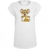 URBAN CLASSICS Woman's Urban Classic Tom & Jerry Pout T-shirt -Moss Kopenhagen-winkel mc122 00220 mc122 p1 00220