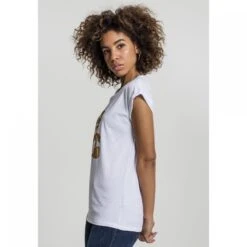 URBAN CLASSICS Woman's Urban Classic Tom & Jerry Pout T-shirt -Moss Kopenhagen-winkel mc122 00220 mc122 m4 00220
