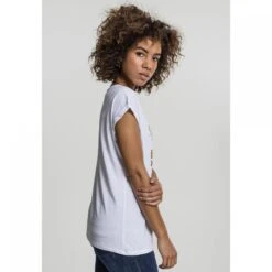 URBAN CLASSICS Woman's Urban Classic Tom & Jerry Pout T-shirt -Moss Kopenhagen-winkel mc122 00220 mc122 m5 00220