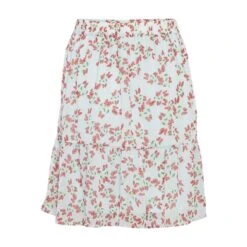 Vrouwenrok Moss Copenhagen Satina AOP -Moss Kopenhagen-winkel moss copenhagen 17148 pomegranate flw pomegranate flw 4