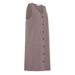 Mouwloze Damesjurk Moss Copenhagen Dyanna STP -Moss Kopenhagen-winkel moss copenhagen 17434 dark brown stp 3