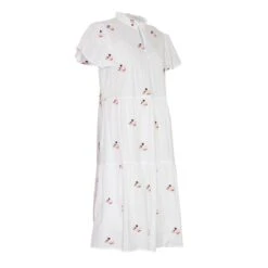 Damesjurk Moss Copenhagen Elvyne Emb -Moss Kopenhagen-winkel moss copenhagen 17510 bright white 3