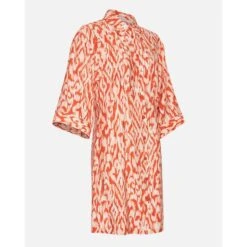 3/4 Damesjurk Moss Copenhagen Orlena Ladonna AOP -Moss Kopenhagen-winkel moss copenhagen 17630 a glaze stroke a glaze stroke 4