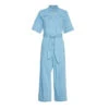Dames Jumpsuit 2/4 Moss Copenhagen Shayla -Moss Kopenhagen-winkel moss copenhagen 18107 l blue wash l blue wash 1