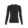 Dames-T-shirt Met Lange Mouwen Moss Copenhagen Betrina -Moss Kopenhagen-winkel moss copenhagen 18248 black black 1