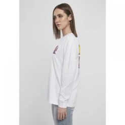 Dames-T-shirt Mister Tee Abtract Colour Longleeve 14 Dames-T-shirt Mister Tee Abtract Colour Longleeve -Moss Kopenhagen-winkel mt1289 00220 mt1289 m4 00220 1