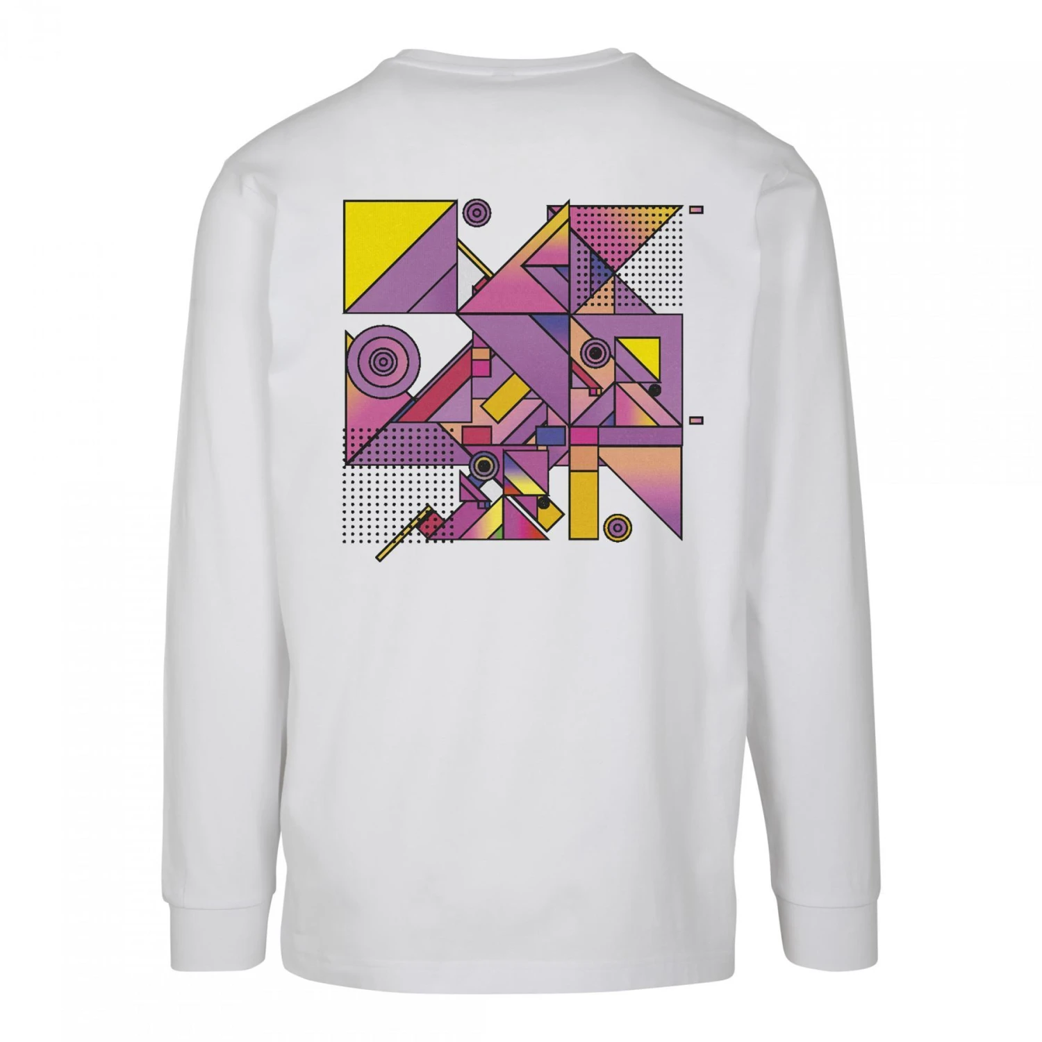 Dames-T-shirt Mister Tee Abtract Colour Longleeve 10 Dames-T-shirt Mister Tee Abtract Colour Longleeve - Afbeelding 8