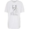Dames-T-shirt Mister Tee Ladies Inner Peace Sign -Moss Kopenhagen-winkel mt1873 00220 0