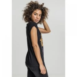 Dames-T-shirt Mister Tee Bob Marley Lion Face 14 Dames-T-shirt Mister Tee Bob Marley Lion Face -Moss Kopenhagen-winkel mt497 00007 mt497 m5 00007