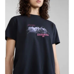 Dames-T-shirt Napapijri S-Yukon -Moss Kopenhagen-winkel napapijri np0a4hog 041 5