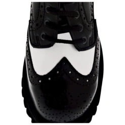 Damesschoenen Nevermind Budapester -Moss Kopenhagen-winkel nevermind nvm10 noir blanc 4