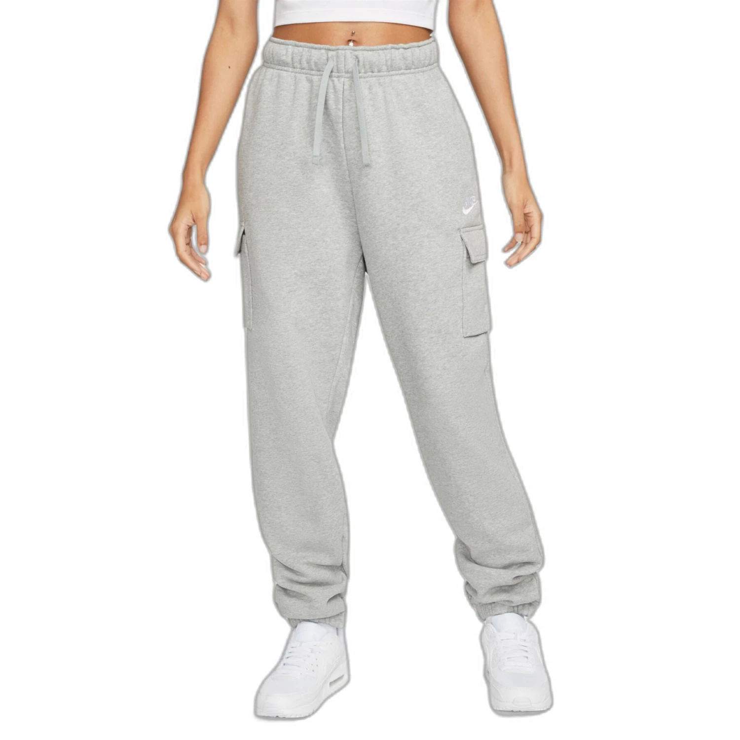 Dames Fleece Cargo Broek Nike Sportswear Club 4 Dames Fleece Cargo Broek Nike Sportswear Club - Afbeelding 2
