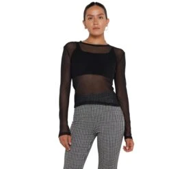 Dames-T-shirt Noisy May NMJUDITH BG 11 Dames-T-shirt Noisy May NMJUDITH BG -Moss Kopenhagen-winkel noisy may 27023338 4067983 0