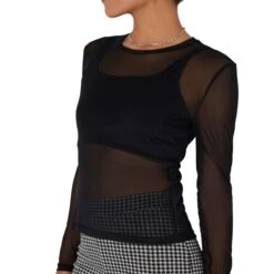 Dames-T-shirt Noisy May NMJUDITH BG 12 Dames-T-shirt Noisy May NMJUDITH BG -Moss Kopenhagen-winkel noisy may 27023338 4067983 4