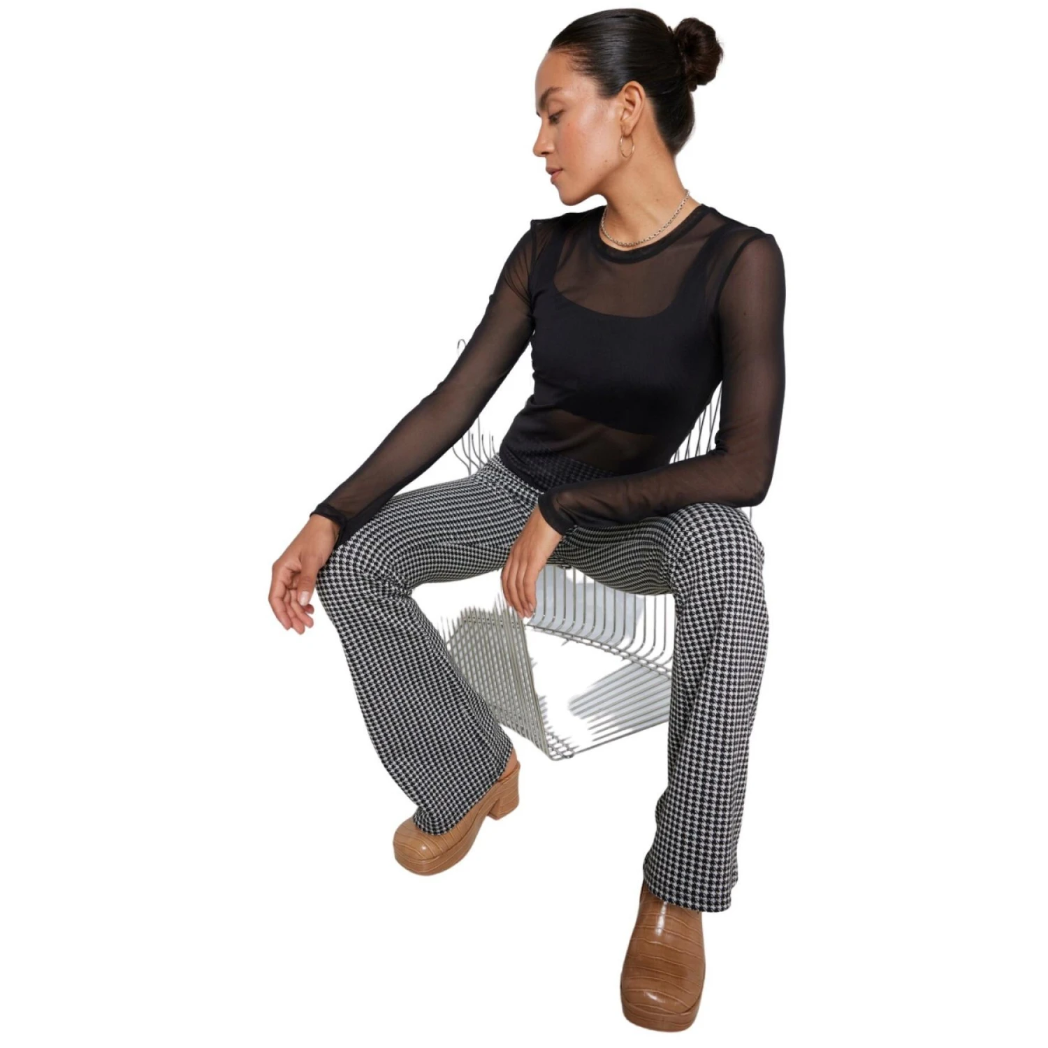 Dames-T-shirt Noisy May NMJUDITH BG 5 Dames-T-shirt Noisy May NMJUDITH BG - Afbeelding 3