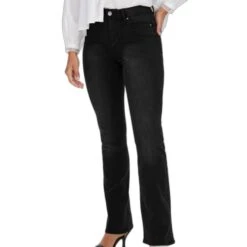 Dames Jeans Met Uitlopende Pijpen Only Onlwauw Bj1097 -Moss Kopenhagen-winkel only 15230476 4031104 5