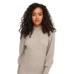 Gebreide Damesjurk Met Lange Mouwen Only Onlkatia -Moss Kopenhagen-winkel only 15232502 3943936 4