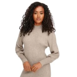 Gebreide Damesjurk Met Lange Mouwen Only Onlkatia -Moss Kopenhagen-winkel only 15232502 3943936 5