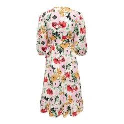 3/4 Lange Geweven Wikkeljurk Voor Dames Only Olivia -Moss Kopenhagen-winkel only 15253350 4159776 3