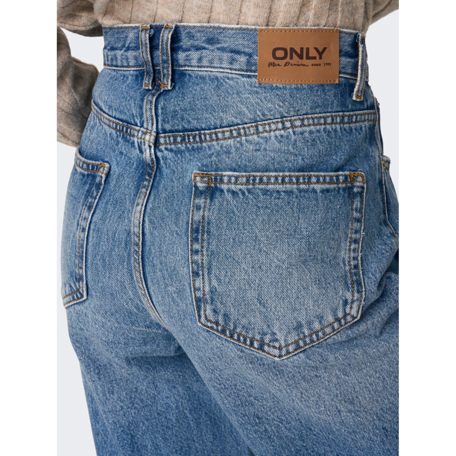 Jeans Rechte Hoge Taille Vrouw Only Robyn 8 Jeans Rechte Hoge Taille Vrouw Only Robyn - Afbeelding 6
