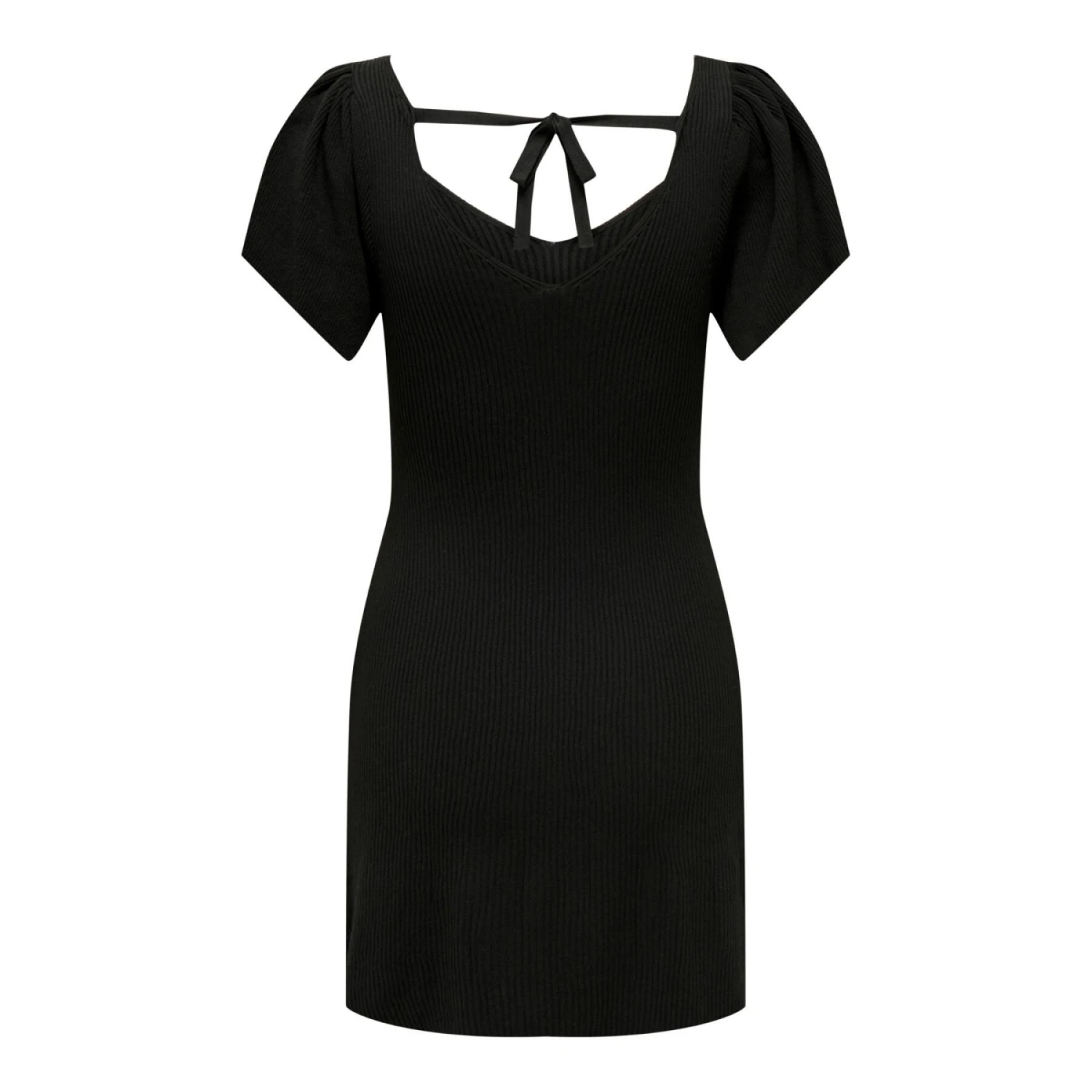 Gebreide V-hals Jurk Voor Dames Only Leelo 5 Gebreide V-hals Jurk Voor Dames Only Leelo - Afbeelding 3