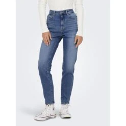 Stretchjeans Met Hoge Taille Voor Dames Only Emily -Moss Kopenhagen-winkel only 15283925 4131639 3