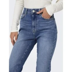 Stretchjeans Met Hoge Taille Voor Dames Only Emily -Moss Kopenhagen-winkel only 15283925 4131639 5