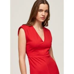 Dames Jumpsuit Pepe Jeans Melody -Moss Kopenhagen-winkel pepe jeans pl230386 264 royal red 4