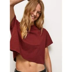 Dames-T-shirt Pepe Jeans Carlota -Moss Kopenhagen-winkel pepe jeans pl505297 286 2