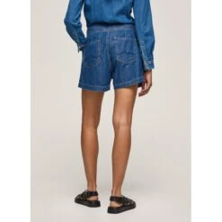 Damesshort Pepe Jeans Stella Pleat -Moss Kopenhagen-winkel pepe jeans pl801042 000 3
