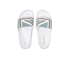 Vrouwenslippers Pepe Jeans Slider Flag -Moss Kopenhagen-winkel pepe jeans pls70109 800 2