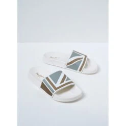 Vrouwenslippers Pepe Jeans Slider Flag -Moss Kopenhagen-winkel pepe jeans pls70109 800 5
