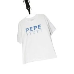 Dames-T-shirt Pepe Jeans Jeans 50th Anniversary 9 -Moss Kopenhagen-winkel pepe jeans pm509364 800 white 4