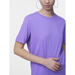 Dames-T-shirt Pieces Ria Up Solid -Moss Kopenhagen-winkel pieces 17086970 4386926 5